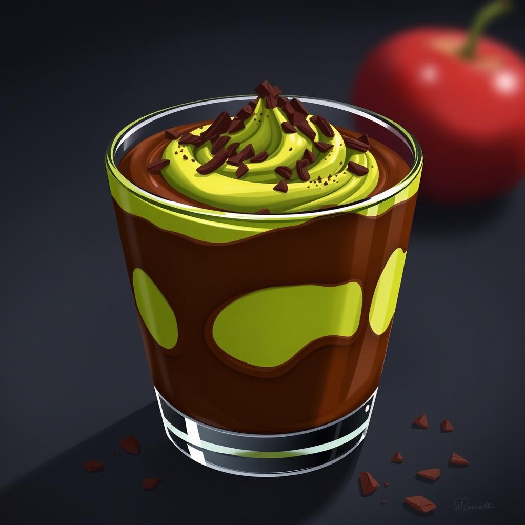 Avocado Chocolate Pudding
