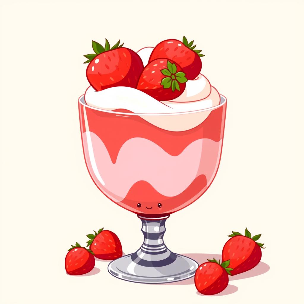 Strawberry Mousse Dessert